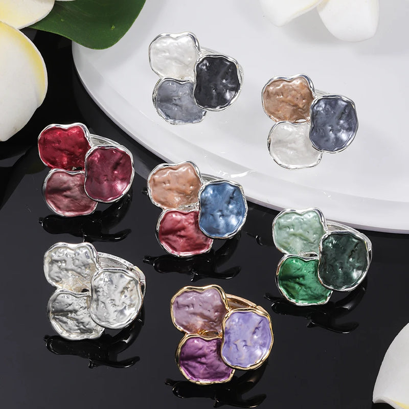 New in Purple Statement Rings Unique Jewelry Halloween Adjustable 2023 Beautiful Halloween Decoration Rings for Women Luxury