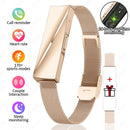 LIGE Women Smart Bracelet with Heart Rate Monitor Activity Fitness Tracker Sports Wristband Waterproof Smart Watch Men Smartband