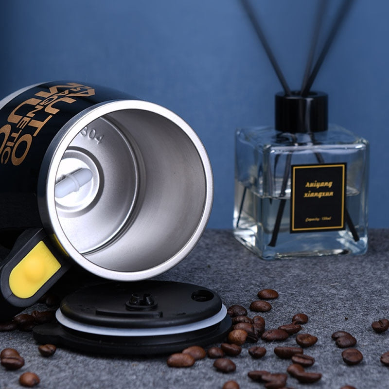 USB Rechargeable Automatic Self Stirring Magnetic Mug New Creative Electric Smart Mixer Coffee Milk Mixing Cup Water Bottle