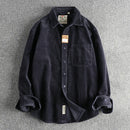 The Corduroy Archive | Men's Cotton Corduroy Long-Sleeve Overshirt