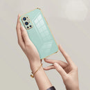 For OnePlus 9 Pro Case 1+9RT Phone Case One Plus 9 Cover OnePlus 9 RT 1+ 9 Pro 9R 9p Luxury Square Plating Shockproof Back Cover