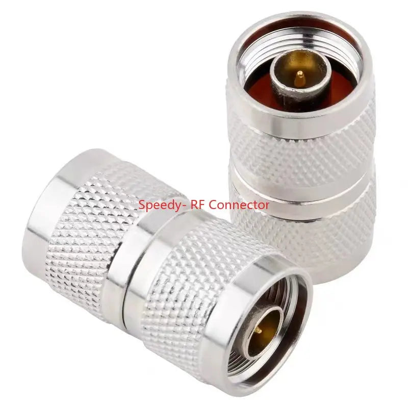 2Pcs L16 N Type Male Plug To N Male Plug Straight Connector N Male To N Male Double RF Adapter Coax Fast Delivery High Quality