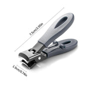 The Iron Grip | Anti-Splash Wide-Jaw Stainless Nail Clipper