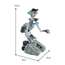 MOC Johnnyed 5 Movie Shorted-Circuits Military Emotional Robot Building Block Set for Astroed Robots Model Brick Toy KIds Gift