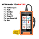 LAUNCH X431 Creader Elite Diagnostic Tools Full System Professional for BMW Online Coding 31+ reset Function OBD2 Scanner