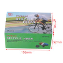 Bicycle Police Siren 4 Sounds Melody Bicycle Power Horn Siren Bell 6-LED Strobe Blue and Red Bicycle Safety Light for Kids Bike