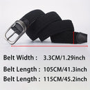 Men's Belt Casual Woven Elastic Belt Outdoor Sports Women's Belt No Need for Punching Climbing Work Belt For Men Women Fashion