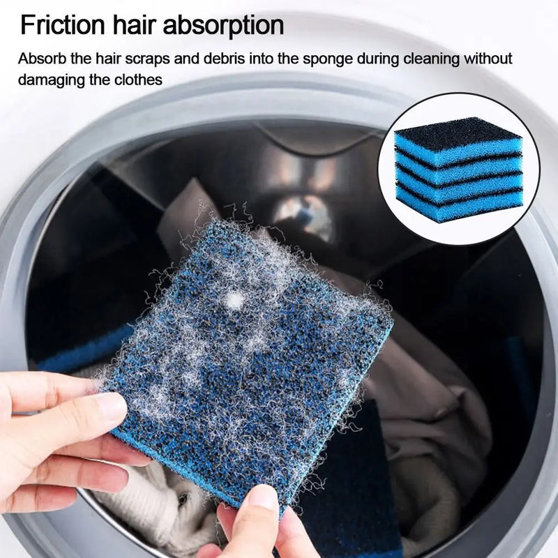 8pcs Pet Hair Remover for Laundry Washer, Lint Catcher, Dog Hair Catcher, Hair Removal Filter Sponge, Washing Machine Accessorie