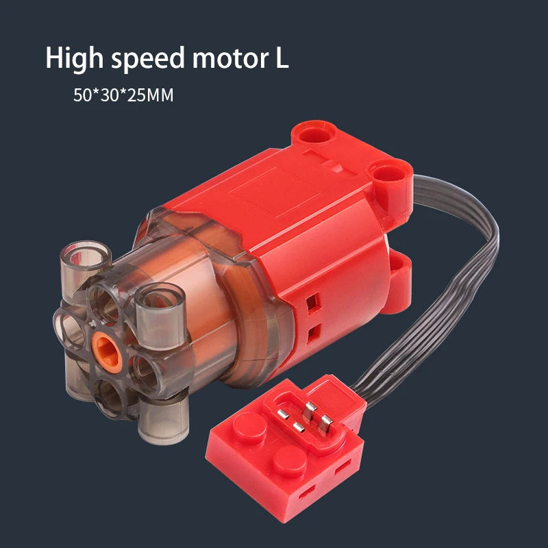 MOC M XL L Motor Servo Power Functions Motor High-Tech Parts Multi Tool PF 8293 8883 Model Building Blocks Compatible With LEGO