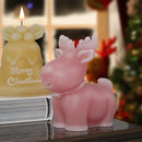 3D Christmas Snowman Elk Deer Silicone Candle Mold DIY Handmade Aromatherapy Gypsum Resin Crafts Making Home Xmas Decoration