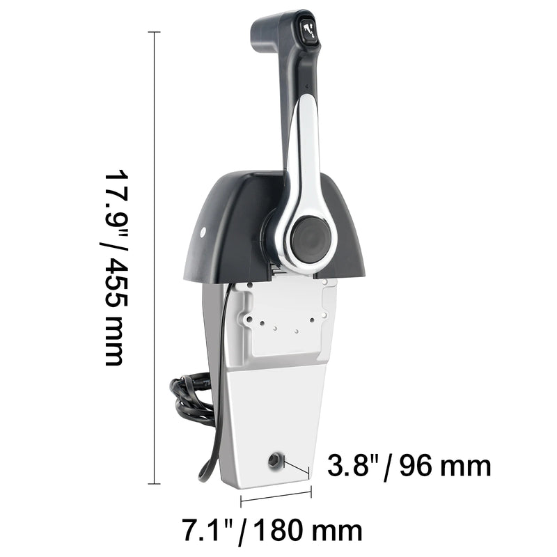 SucceBuy  Boat Throttle Control 5006186 Top-Mounted Outboard Remote Control Box for Evinrude Johnson Marine Throttle Control Box