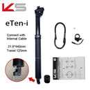 KS EXA 900I Wire Control Hydraulic Seat Tube MTB Seatpost 30.9/31.6mm Cable Remote Internal Routing Dropper
