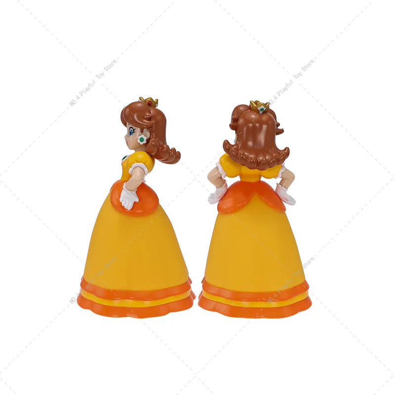 Mario Bros Action Figures Mario Princess Peach Princess Daisy Rosalina Bowser PVC Model Toys Christmas Gift