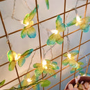 1.5M Butterfly Lights String 10LED Battery Operated Outdoor Fairy Night Lamp Room Garland Curtain Wedding Birthday Party Decor