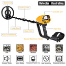 MD-5090 Metal Detector Gold Digger Treasure Hunter Adults High Accuracy Underground Gold Detector Coins Jewelry Detector