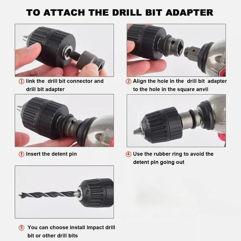 Brushless Impac Wrench 500N.m Electric Driver 1/2" Repair Cordless Screwdriver 4 Gears Power Tools for Milwaukee 18V Battery