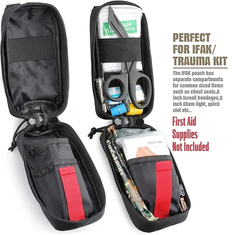 Tactical Military First aid kit Tourniquet Molle Survival set Pouch Nursing Holder Medical Gear Scissors Outdoor Equipment Bag
