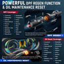 The Iron Diagnostician | Commercial-Grade 24V Diesel Truck Scanner — Bi-Directional, 7-System DPF Reset