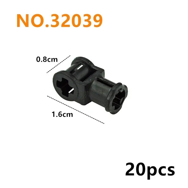 Technical Part Axle Bushing Pin Connector Peg Cross Building Blocks Toy Replace Bulk Parts DIY 3713 15100 59443 48989 6536 33299