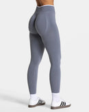 The Form Architect | Color-Block Seamless Knit Yoga Leggings