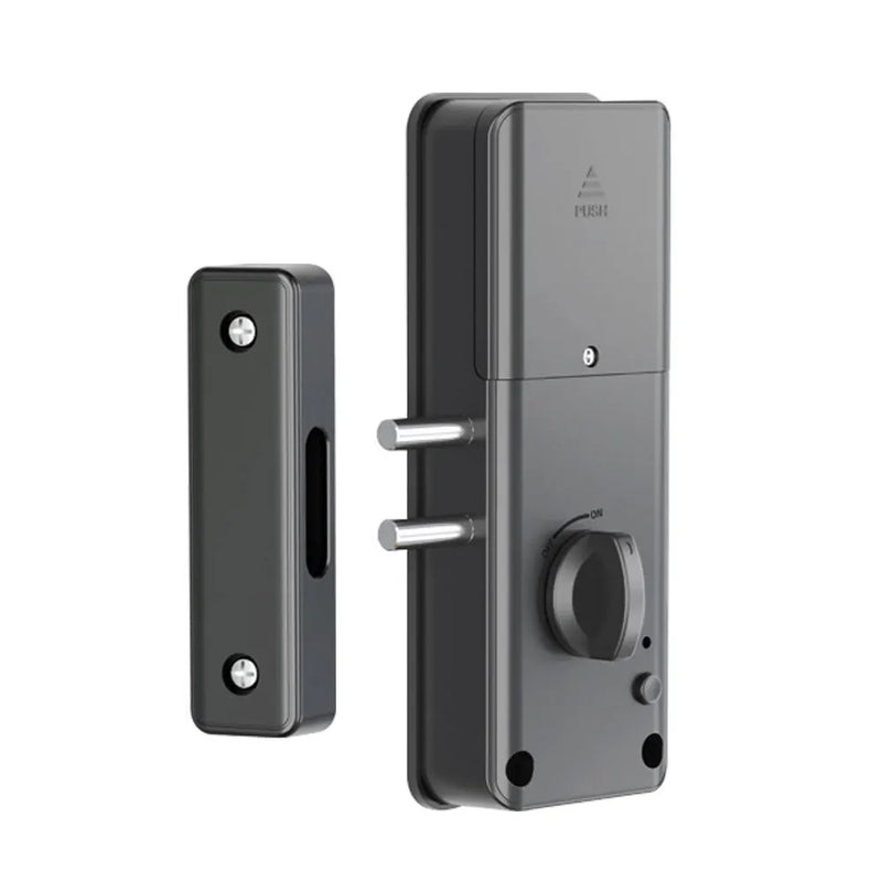 Smart Electric Motor Lock With Tuya App Keyless Entry Door Lock Concealed Invisible Installation IC Card Lock for Wooden Door