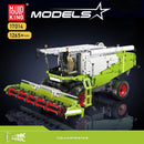 Mould King 17014 Technical Truck Toys The APP&RC Control Harvester Model Assembly Engineering Buiding Block Kids Christmas Gift