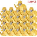 Classic Medieval Movie Elves Dwarf Warrior Iron Foot Dane leader of the Dwarfs Building Blocks LOTR Figures Toys For Children