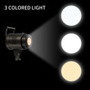 135W Photography LED COB Video Light  Daylight-Balanced Sun Lamp for Portrait Flash Studio Accessories Youtube Live
