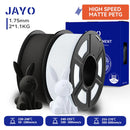 JAYO 2 Rolls 3D High Speed Matte PETG/PETG Filament 1.75mm 600mm/s Print Range High Flow Speedy PETG 3D Printer Filament for 3D