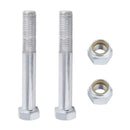 Set of 2 Excavator Pins 24mm 0.945in Bolts and Nuts Kit for mini Excavator