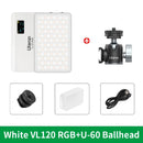 Ulanzi VL120 Full Color RGB Video Light 2500K-9000K LED Photography Lighting Dimmable Camera Light Live Vlog Fill Light