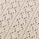 Babydecken Gestrickt Baumwolle Einfarbig Neugeborene Babys Schlafdecke Kinderwagen Decken Weich Säuglingswickel Mehrzweck