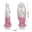 30 cm Mexiko Jungfrau Maria Statuetten Katholische Gottesmutter Guadalupe Skulptur Harz Religiöse Statue Heimzimmer Dekoration