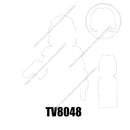 Action Figures Movie accessories Building Blocks Bricks toys TV6107 TV8047 TV8048 TV8049 TV8050 TV8051 TV8052 TV8053 TV8054