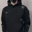 Hoodies Grafik-Sweatshirt für Herren Schwarz Hip Hop Herrenkleidung Loose Luxury Aesthetic Emo 90er Vintage Simple Winter S Warm Kapuzenpullover