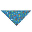 Dog Bandana Fruit Floral Spring Washable Soft Doggy Scarf Kerchief Summer Adjustable for Small Medium Large Dogs Pets