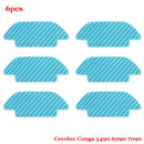 For Cecotec Conga 5490 6090 7090 Robot Vacuum Cleaner Replacement Spare Parts Main Side Brush Hepa Filter Mop Cloth Accessories
