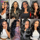 The Lace Atelier | 13x6 HD Lace Frontal with Body Wave Bundles