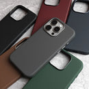 YMW Italian Nappa Case for iPhone 15 14 13 Pro Max Magnetic Supercar Interior Genuine Leather Business Premium Cow Phone Cover