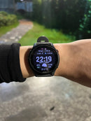 Garmin Forerunner 255 Sport-Smartwatch 46mm 1.3'' Farbdisplay 14 Tage Akkulaufzeit 4GB RAM NFC Bluetooth Wifi 5ATM Wasserdicht