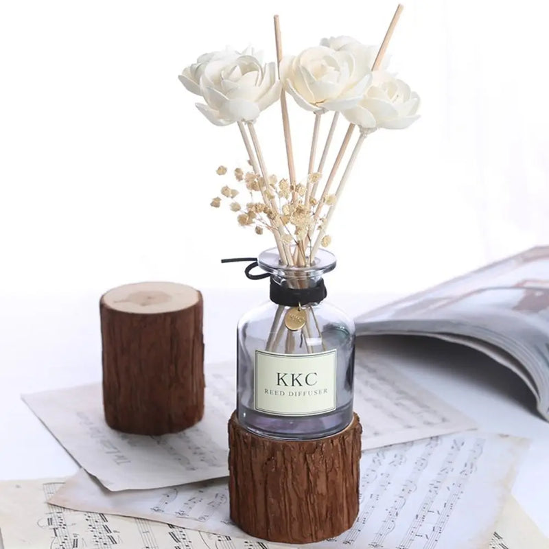 1PC Natural Dried Tongcao Flower Aromatherapy Oil Diffuser Sticks Air Freshener Rattan For Home Decoration