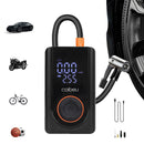 60W Wireless Portable Inflation Pump, 1800mAh Dual Battery, 5 Modes (Car/Bicycle/Motorcycle), LED, Auto Shut-Off, Type-C