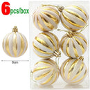 The Solstice Set | Hand-Painted 6cm Christmas Baubles