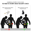 Universal Resin Insertion Airlock Replacement Locks for Resin Chastity Cage With Disposable Coded Lock Adult Games Accessories