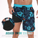 Summer men's hot selling beach pants, casual vacation printed men's pants, comfortable and breathable street clothing