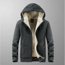 High Quality Male Warm Cashmere hoodies Men Sportswear Jackets Male sweatshirt Fleece Men's Jacket Winter Lamb Fleece hoody Mens