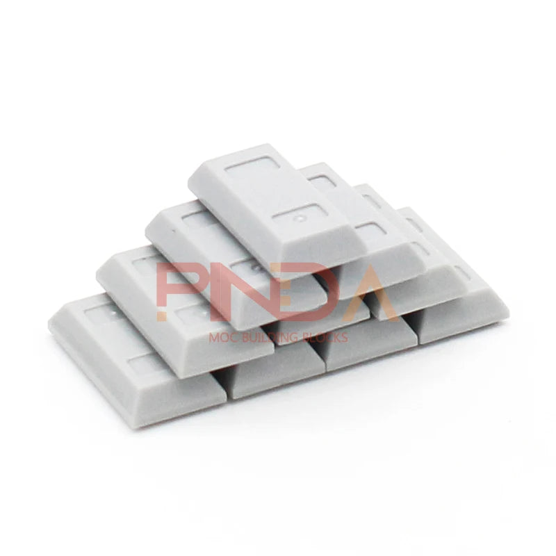 40pcs MOC Brick Compatible 99563 Utensil Ingot Bar DIY Enlighten Building Blocks Action figure toys for children