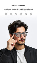 The Witness | 800W Camera Smart Glasses with AI Translation