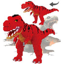 4 neue Balody Dinosaurier-Blöcke, klassischer Cartoon-Anime-Diamant-Bausteine, Triceratops-Modell, Tyrannosaurus Rex Bausteine Spielzeug