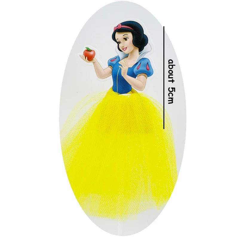 Disney Princess Cake Decoration Frozen Cake Cupcake Toppers Cake Flag for Baby Shower Happy Birthday Supplies Party Cake Decor
